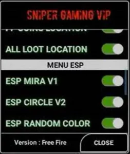 Sniper Gaming VIP Injector APK